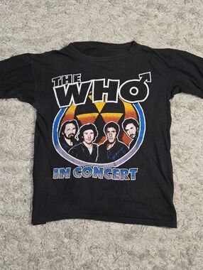 VTG 79'/80' The Who Kids Are Alright Tour Shirt M